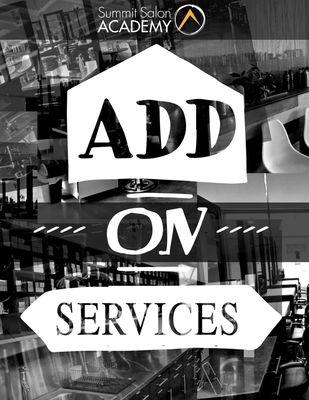 Ask about our add on services