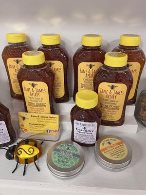 Local Honey By Pullen Family Farms Located in Commerce.