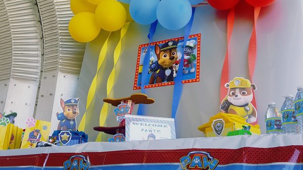 Paw Patrol Themed Birthday (5-year old)