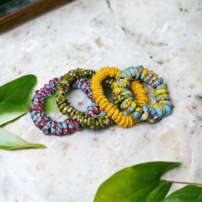 African beads bracelets