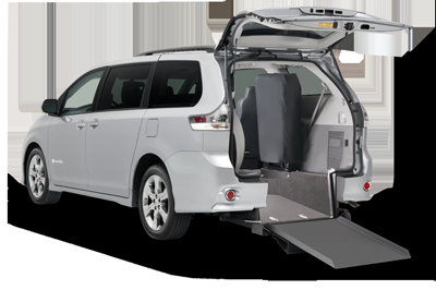 We offer rear entry wheelchair vehicles