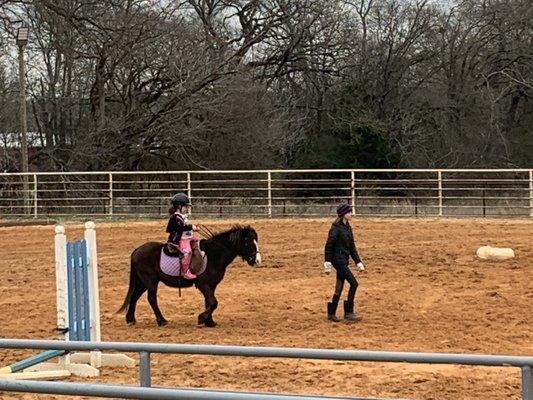 Young Rider lesson