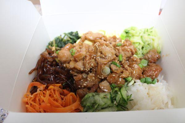 Chicken bibimbap