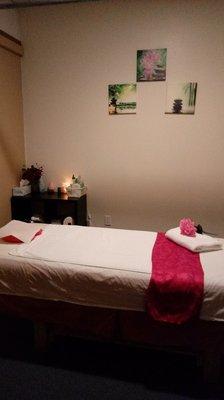 One of the beautiful massage rooms  ahhh