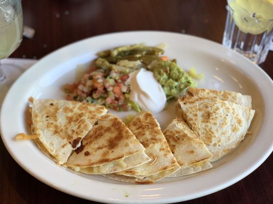 Chicken quesadillas