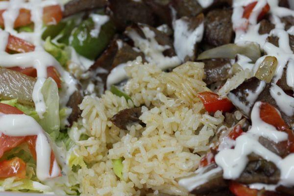 gyro over rice