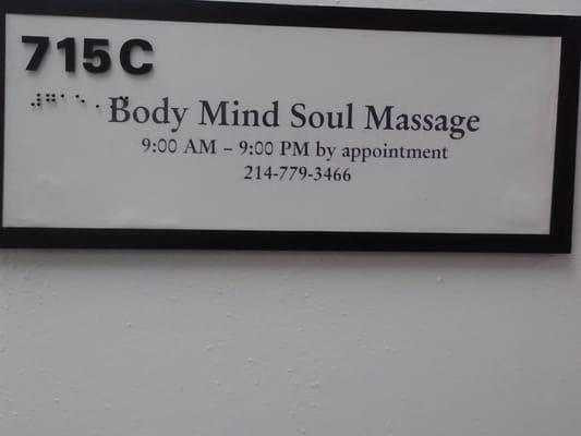 Body Mind Soul Massage