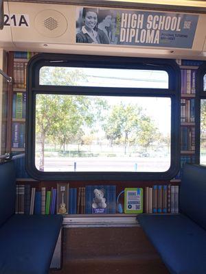 Train interior