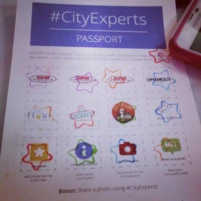 City experts event. Eh