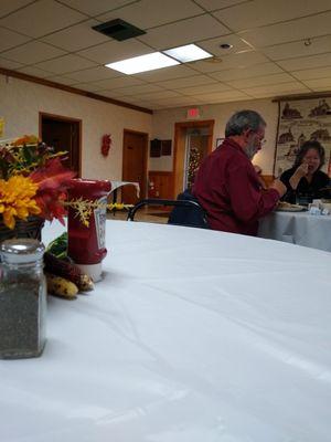 Dining room.