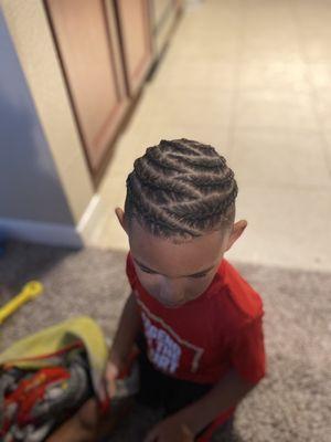 Kids Braiding style