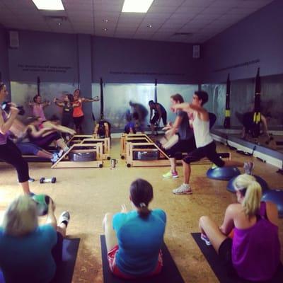 Classes at Badass Fitness are fun and challenging but work for all levels! Get your fitness on with the area's master trainers!