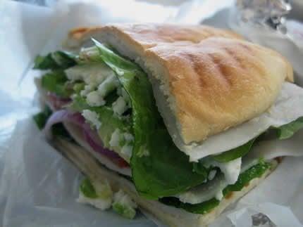 Torta at Rodriguez Market