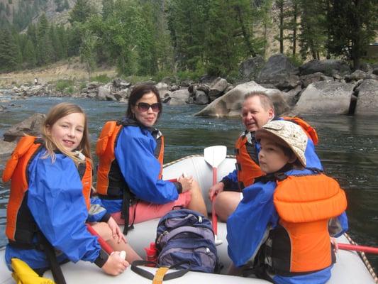 Smoke Family on Salmon RIver