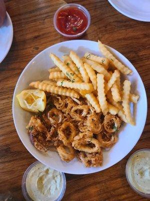 Calamari and Fries