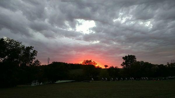 Sunset at Powder Creek