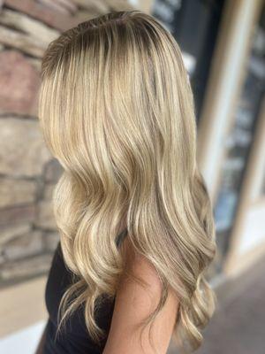 Natural blended blonde