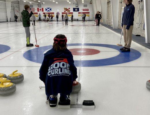 Curling facility top notch