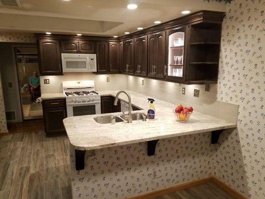 Kitchen Remodel by A A Services all trades, all items, everything done, floor to ceiling (except wall paper).