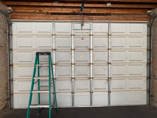 9 foot garage door springs - FIXED