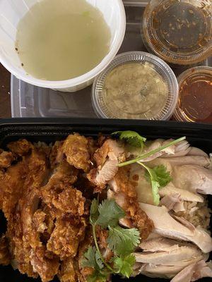 Combination Chicken Rice