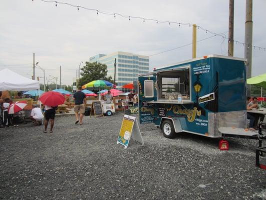 Chay J's truck at the Atlanta Food Truck Park, Howell Mill Rd and I-75.