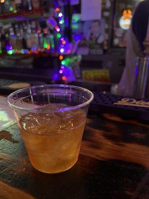 Jameson on the rocks. When at a dive bar and analysis paralysis sets in