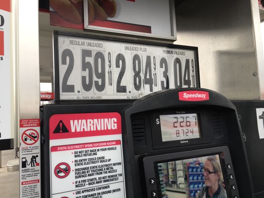 Gas prices 2/19/18