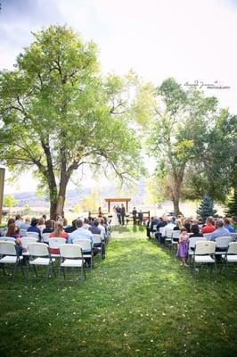 Beautiful wedding at McC Ranch!