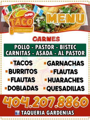 Taqueria gardenias movil. Food trailer azul