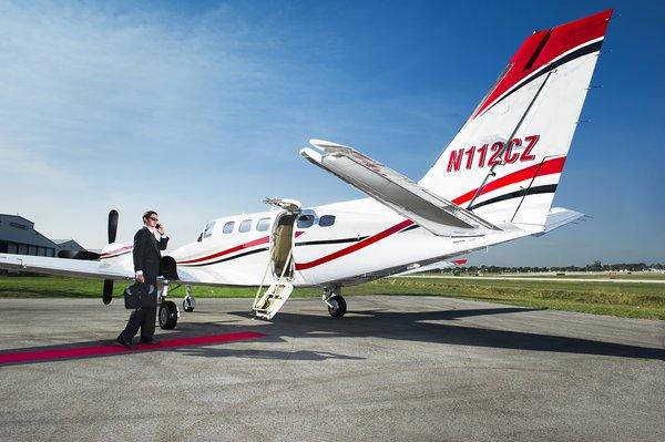 Full luxury experience with Great Flight private flight charters