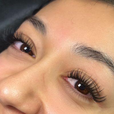 Wispy Wet Lash Look