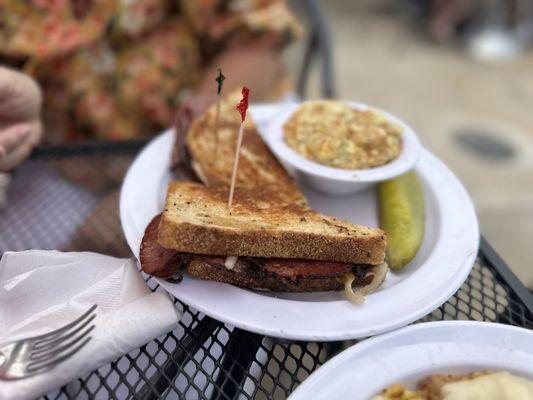 Pastrami - my wife enjoyed it.