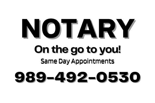 Call Today for your notarizations