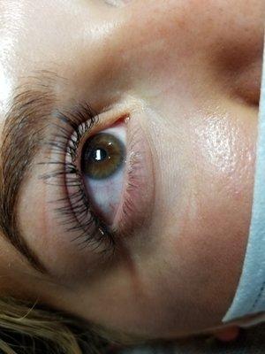 Classic natural 7-10C eyelash extensions