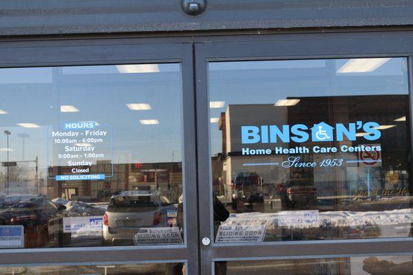 Binson's Medical Equipment and Supplies