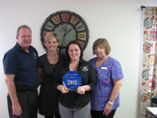 Best in Daytona Home Health in 2012 and 2013. Congradulations Team!!!