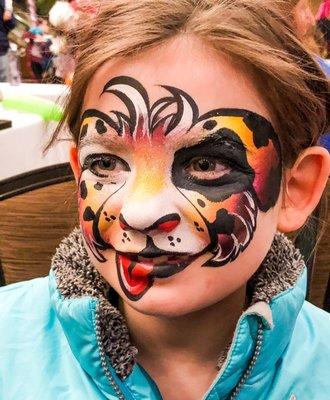 Face painting for corporate events and parties in Nashville and Middle, TN. www.artzfaces.com