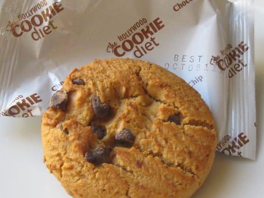 Chocolate Chip Cookie. 'Pass for a regular cookie?'  Not exactly, according to my taste buds.