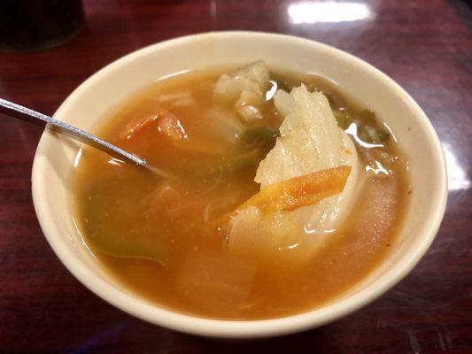 Vegetable soup