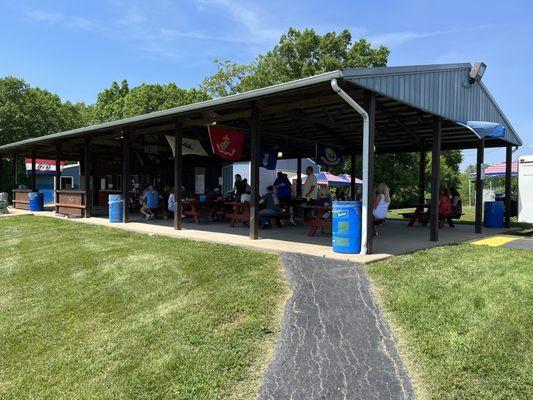 Outdoor pavilion