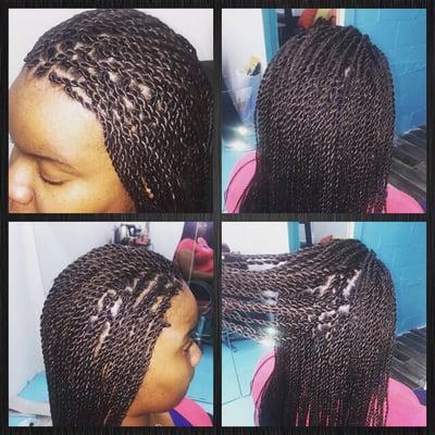 Senegalese twist done in 6 hours.