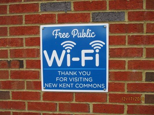 Free Wi-Fi throughout the complex.