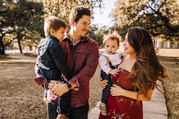 Intimate, emotive family sessions.