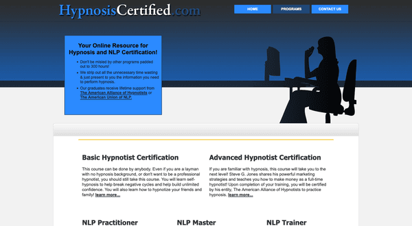 Website to Promote Certification. We built their course management platform in Wordpress.