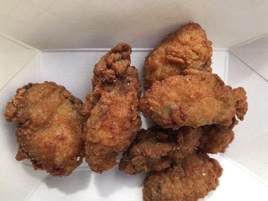 Fried oysters