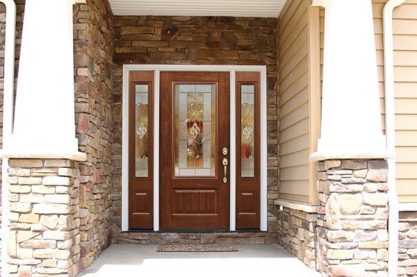 ProVia Woodgrain Fiberglass Entry System