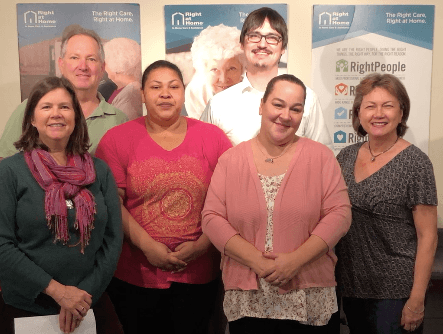 The Right at Home Care Management Team