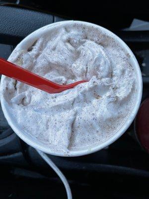 Turtle Pecan Cluster BLIZZARD Treat