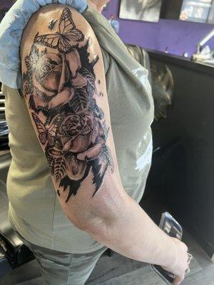 My 1/2 sleeve by Dave